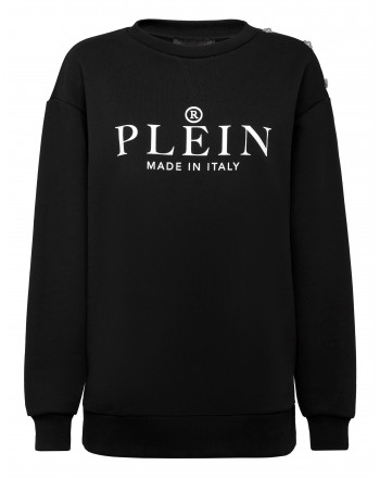 PHILIPP PLEIN - Iconic PLEIN Sweatshirt WJO0683 - Black