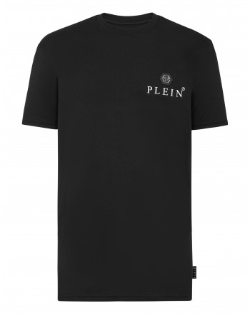 PHILIPP PLEIN - T-Shirt Girocollo Iconico PLEIN MTK5119 - Nero