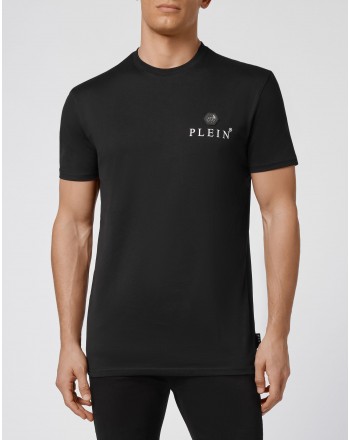 PHILIPP PLEIN - T-Shirt Girocollo Iconico PLEIN MTK5119 - Nero