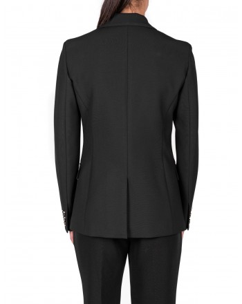 VERSACE COLLECTION - Single-breasted jacket - Black