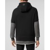 PHILIPP PLEIN - Hooded Sweatshirt with Skull MJB2428 - Black