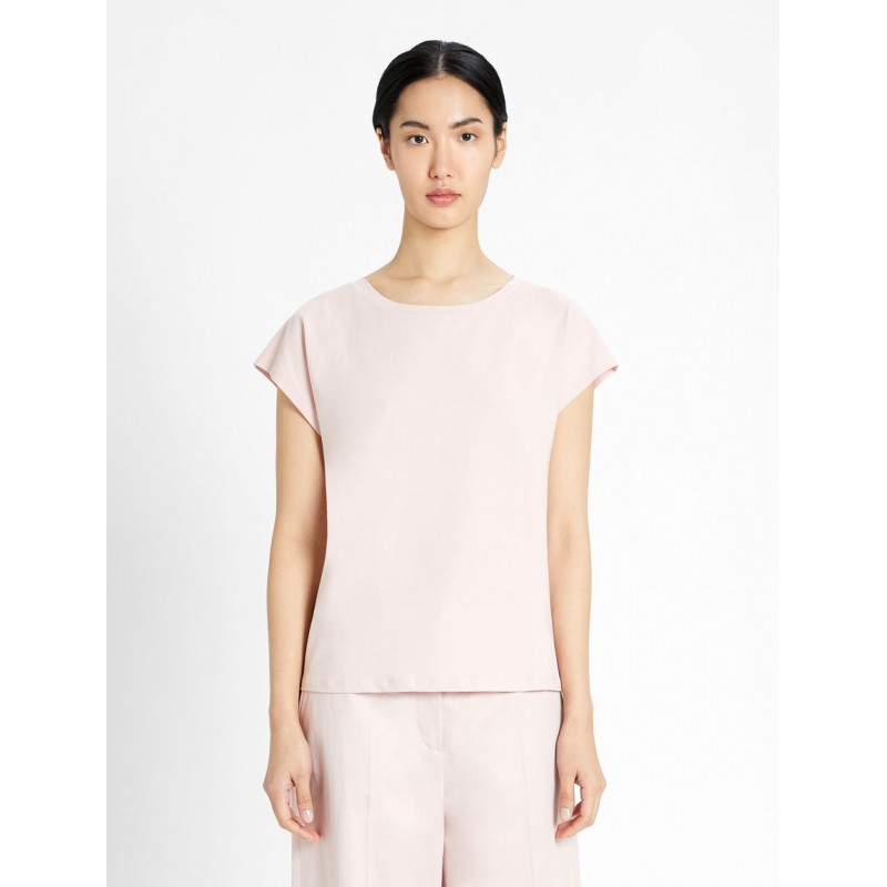 WEEKEND MAX MARA -  MULTIE Cotton T-Shirt WE594117110 - Pink