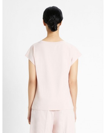 WEEKEND MAX MARA -  MULTIE Cotton T-Shirt WE594117110 - Pink