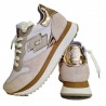 LOTTO LEGGENDA - Sneaker WEDGE 216295 7SK - Bianca /Beige/Oro -