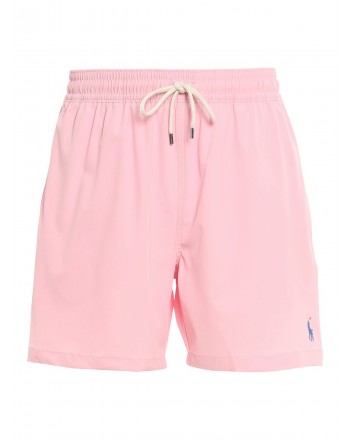POLO RALPH LAUREN - Beach boxer with logo 710829851 - Pink -