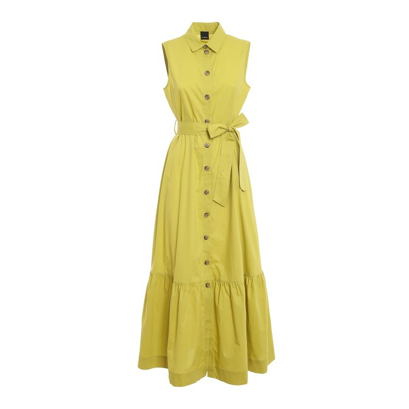 PINKO - Sfrontato 2 dress- Lime