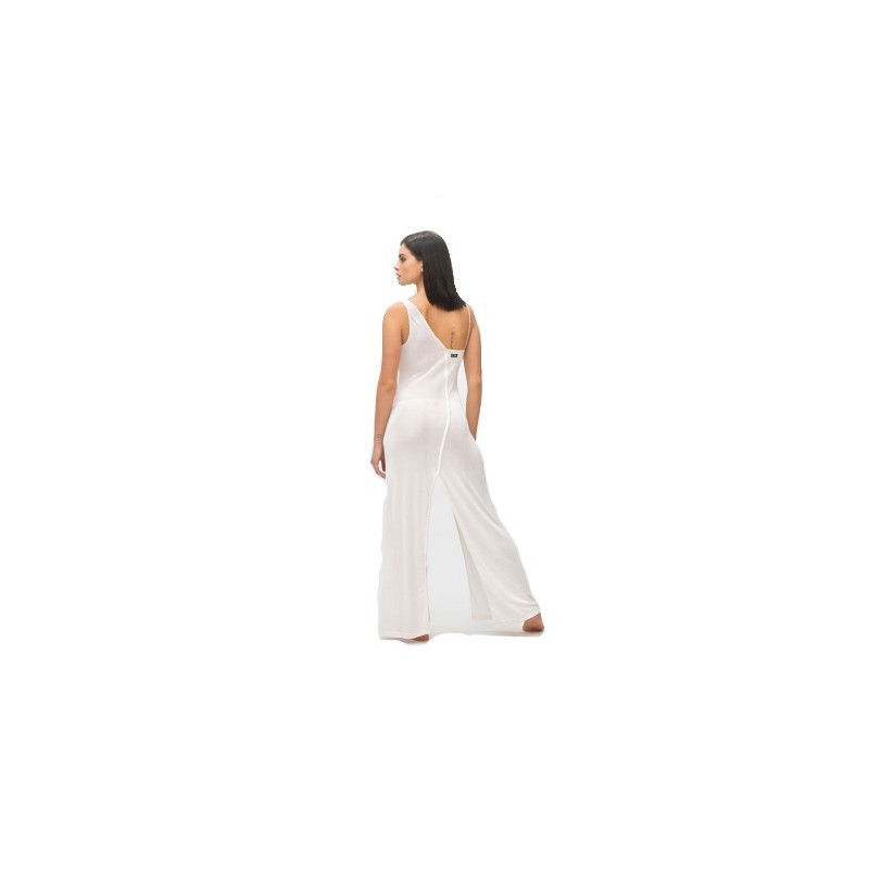 ME FUI- MOONLIGHT One Shoulder Dress M210062 - White