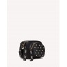 RED VALENTINO - RED DOUBLE DISCO Shoulder Bad - Black
