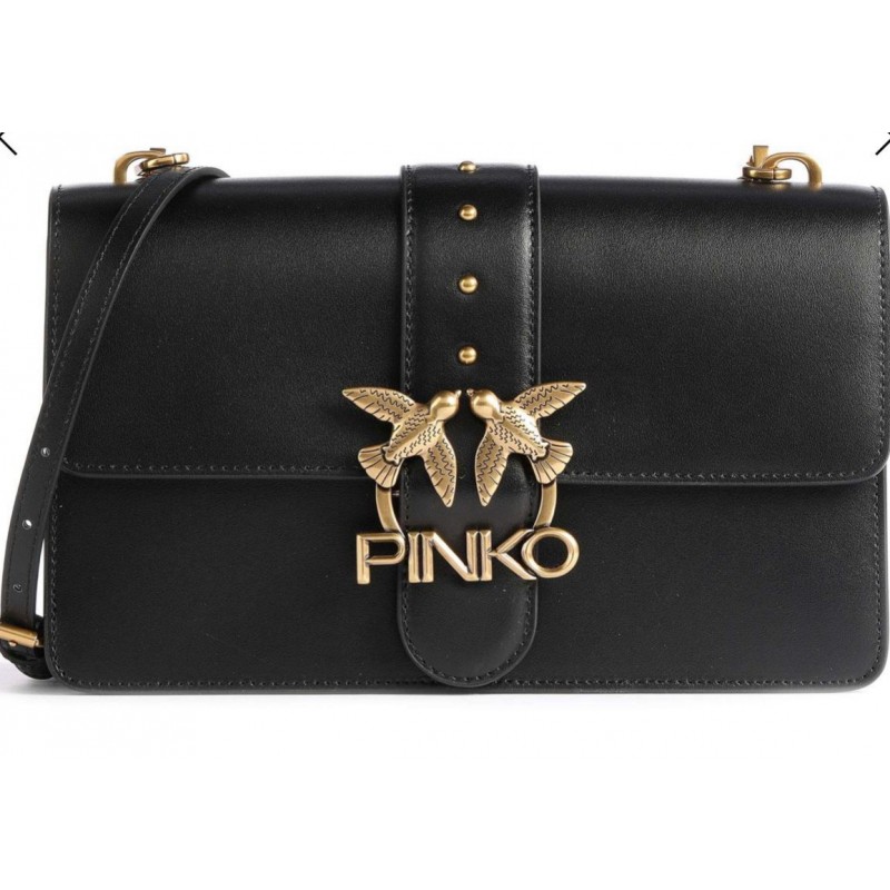 PINKO - LOVE CLASSIC ICON SIMPLY 8 Bag - Black