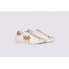 2 STAR- Sneakers 2S3222-084 Leather - White/Ice /Brown