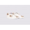 2 STAR- Sneakers 2S3216-091 Leather - White / copper