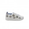 CHIARA FERRAGNI - Sneakers WHITE LEATHER SILVER STARS in  Pelle - Bianco/Silver