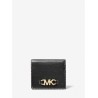 MICHAEL by MICHAEL KORS - IZZY Pounded Leather Wallet - Black