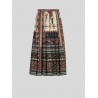 ETRO - Pleated Skirt with Print - Multicolor