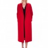 MAX MARA STUDIO - GIUNGLA coat in wool Angora - Red