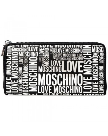 LOVE MOSCHINO - Wallet JC5632PP1D - Black / white