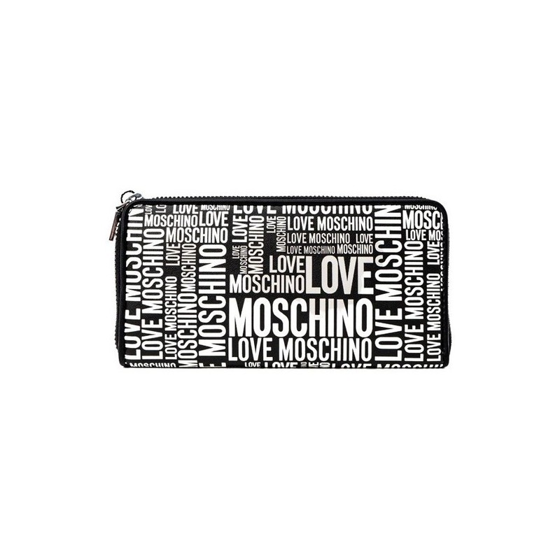 LOVE MOSCHINO - Wallet JC5632PP1D - Black / white