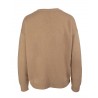 MAX MARA - GIOSTRA Wool and Cashmere Knit - Camel