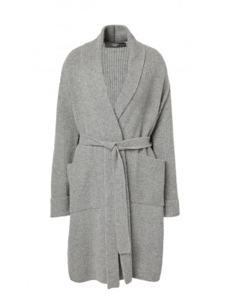 WEEKEND MAX MARA -  AGAMIA Wool Coat - Grey