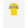 LOVE MOSCHINO - BOLD LOVE Jersey T-Shirt - Yellow