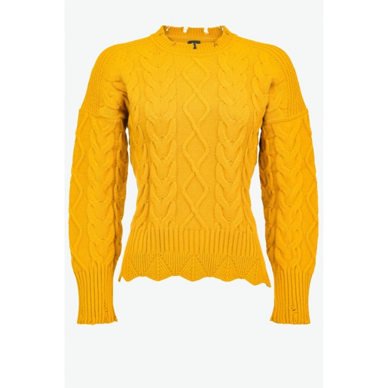 PINKO - CHIANTI Sweater - Orange