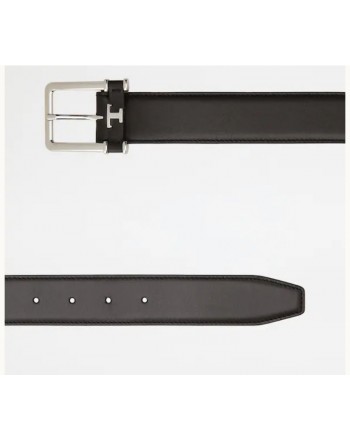 TOD'S - T buckle belt XCMCQ550100QNTS810 - Tobacco