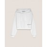 HINNOMINATE -Cotton Hood Sweatshirt  Hnwsfco07 -White