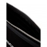 EMPORIO ARMANI - Cordura pouch with bond logo Y4R342 - Black