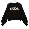 GCDS BABY - Sweatshirt with embroidery 028680 - Black