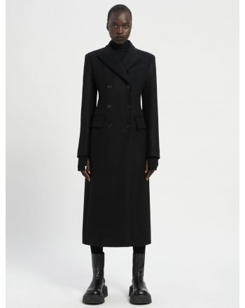 SPORTMAX - RENEEB Wool and Cashmere Coat - Black