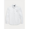 POLO RALPH LAUREN - Camicia in popeline Slim-Fit 710792044 - Bianco