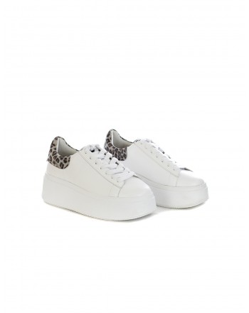 ASH -Sneakers MOBY01 - White/Animalier