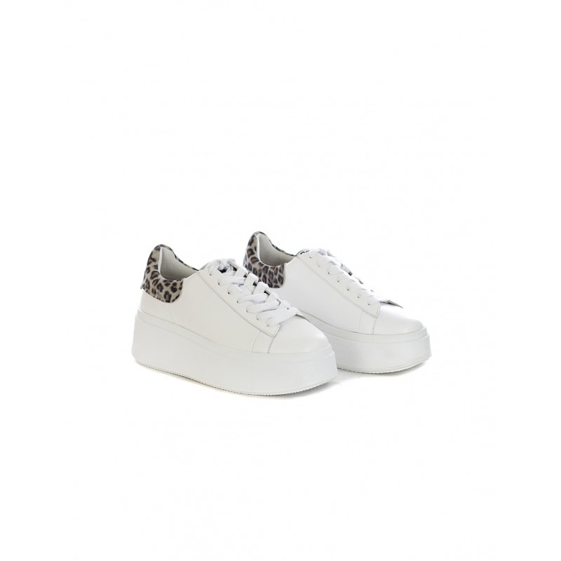 ASH - MOBY01 Sneakers - White/Animalier