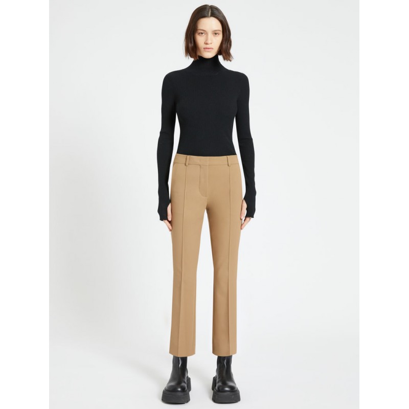 SPORTMAX - TABACCO Trousers- Biscuit