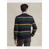 POLO RALPH LAUREN - Striped cable-knit cotton sweater 710850106 - Multicolor