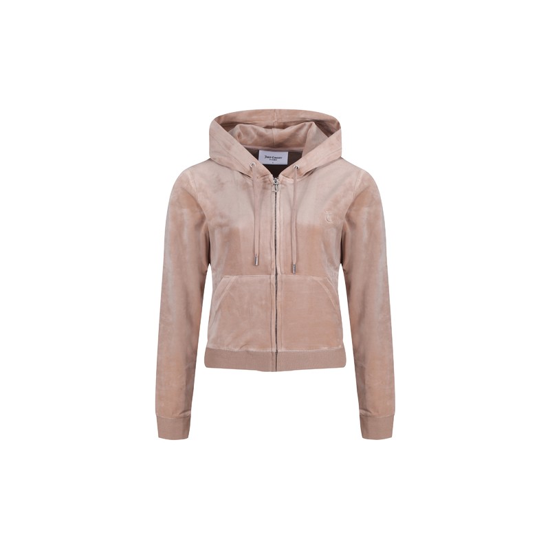 JUICY COUTURE - ROBERTSON Hoodie - Warm Taupe