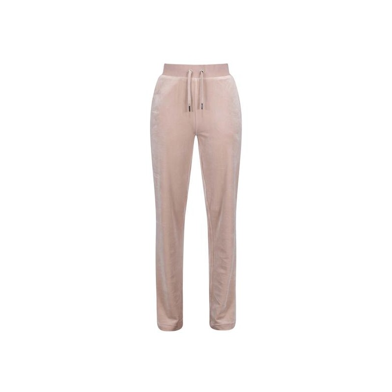 JUICY COUTURE - DEL REY Velour Joggers - Warm Taupe