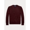 POLO RALPH LAUREN - Washable wool crewneck sweater 710714346 - Ruby Heather