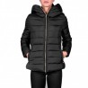 INVICTA - Quilted Down jacket with Hood - Black