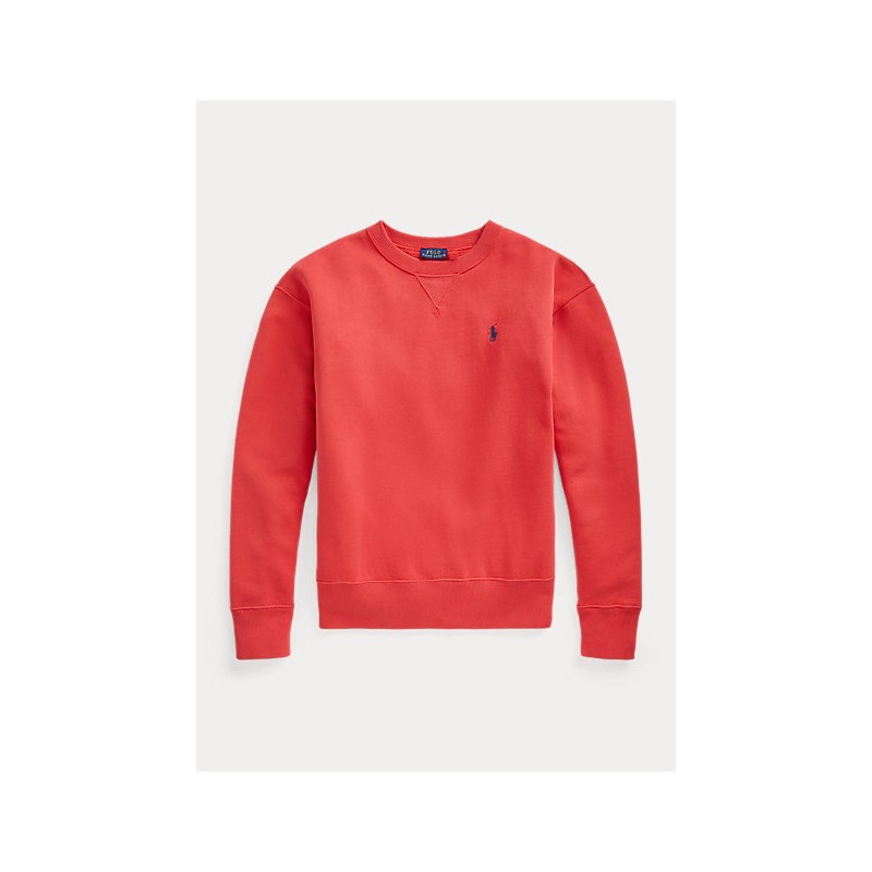 POLO RALPH LAUREN - Pullover in Felpa - Red