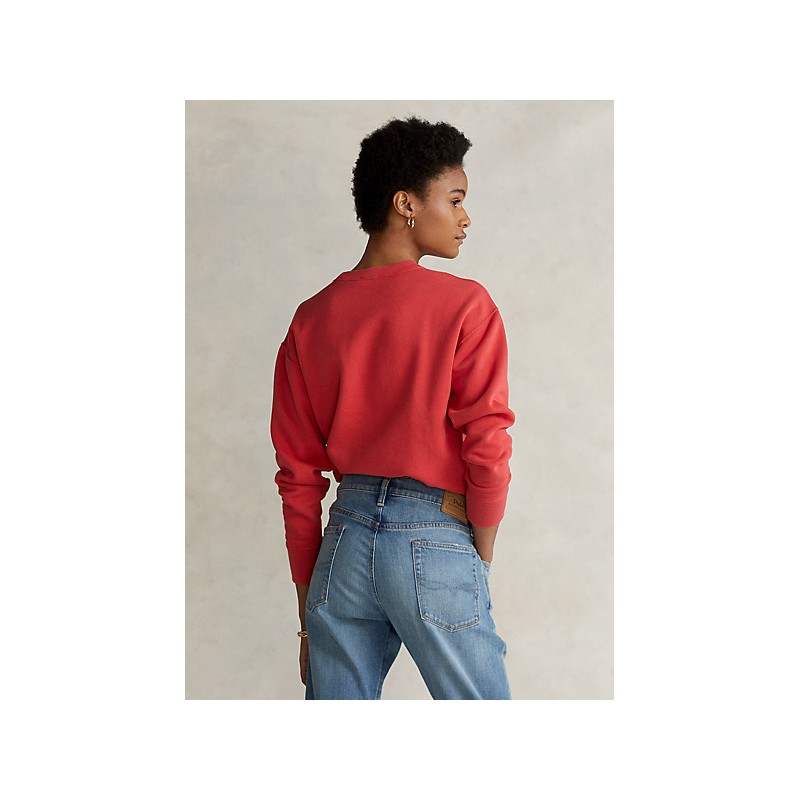 POLO RALPH LAUREN - Fleece Pullover - Red