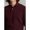 POLO RALPH LAUREN - Custom Slim-Fit piqué polo shirt 710681126 - Wine