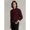 POLO RALPH LAUREN - Custom Slim-Fit piqué polo shirt 710681126 - Wine