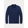 POLO RALPH LAUREN - Custom Slim-Fit piqué polo shirt 710681126 - Navy