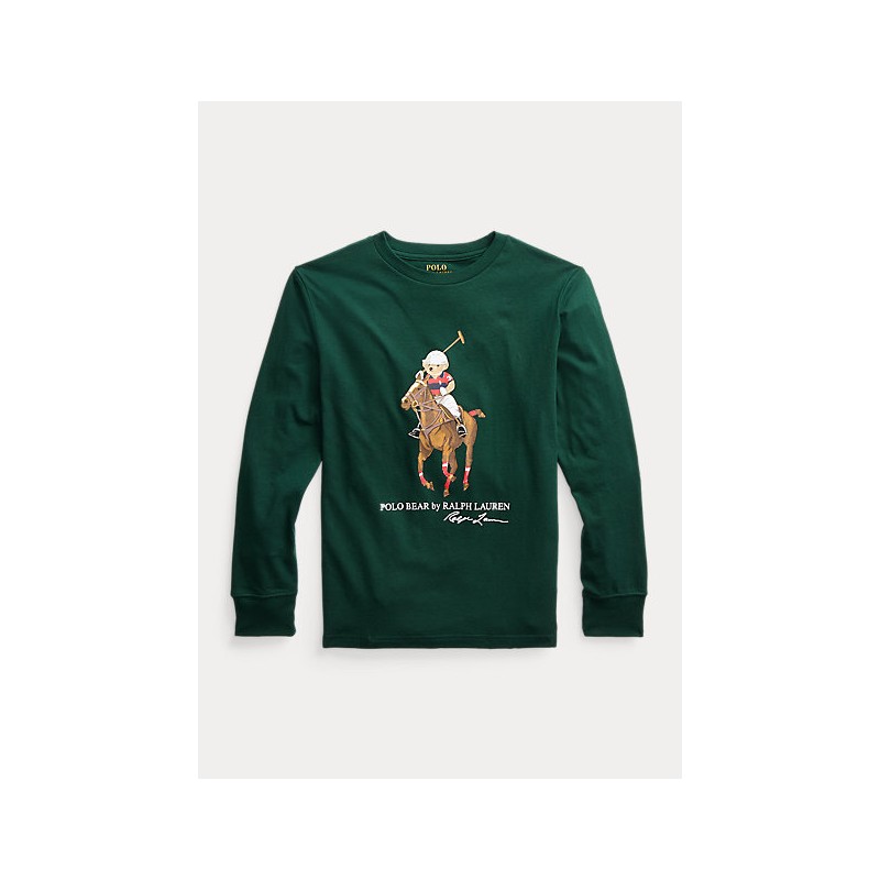 POLO RALPH LAUREN - Polo Bear jersey t-shirt 321/3228520 - Green
