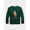 POLO RALPH LAUREN - Maglietta Polo Bear in jersey 321/3228520 - Verde