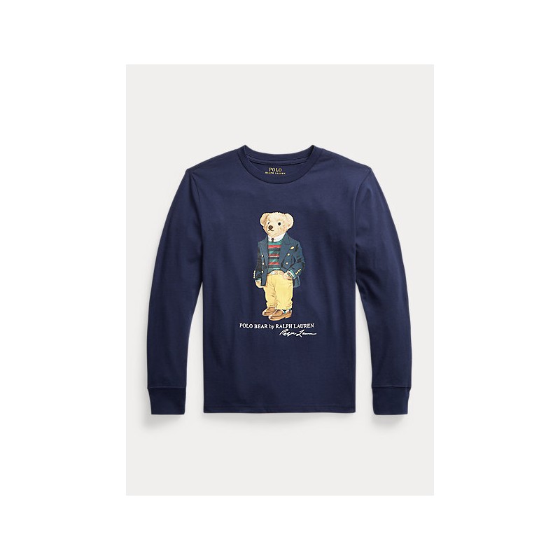 POLO RALPH LAUREN - Polo Bear jersey t-shirt 321/3228520 - Navy
