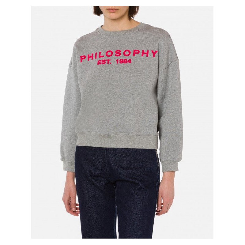 PHILOSOPHY di LORENZO SERAFINI - Logo Sweatshirt - Grey