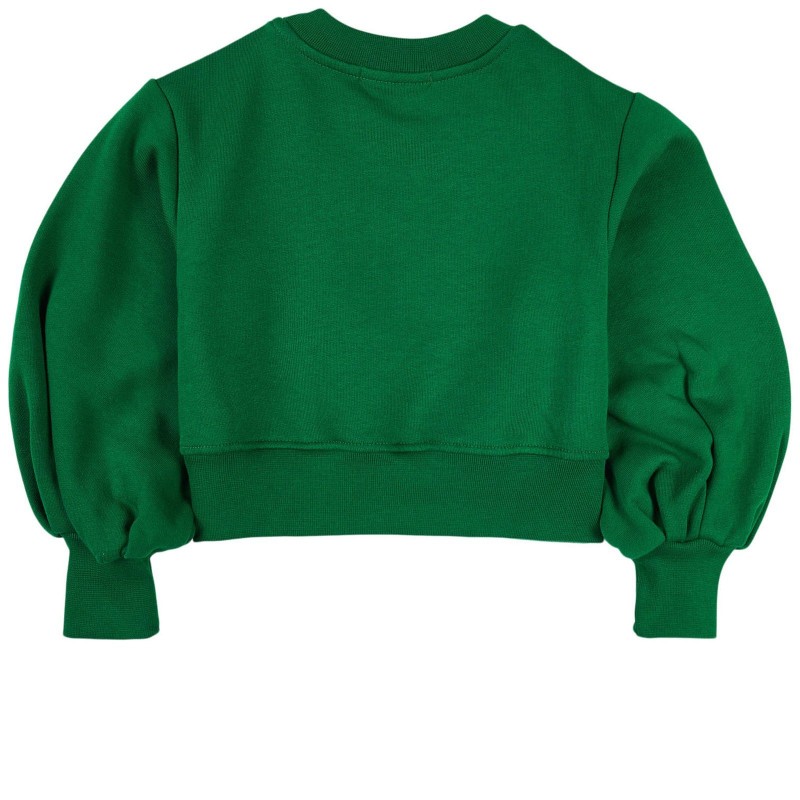 MSGM - Logo sweatshirt MS027793 - Green