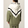 PHILOSOPHY di LORENZO SERAFINI - Diagonal Logo Sweatshirt - Multicolor Green